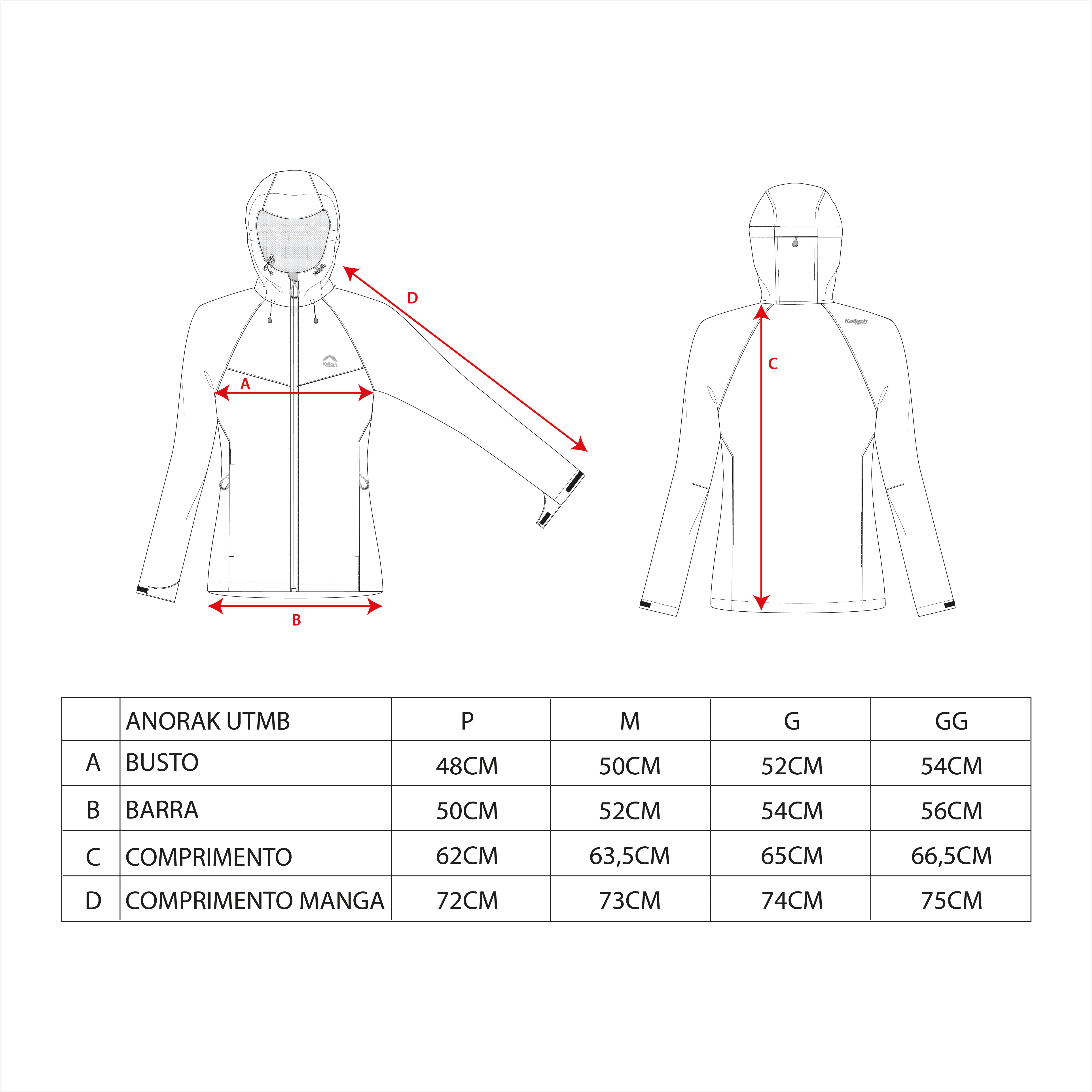 JAQUETA ANORAK UTMB FEMININO - Kailash JAQUETA ANORAK UTMB FEMININO - Kailash