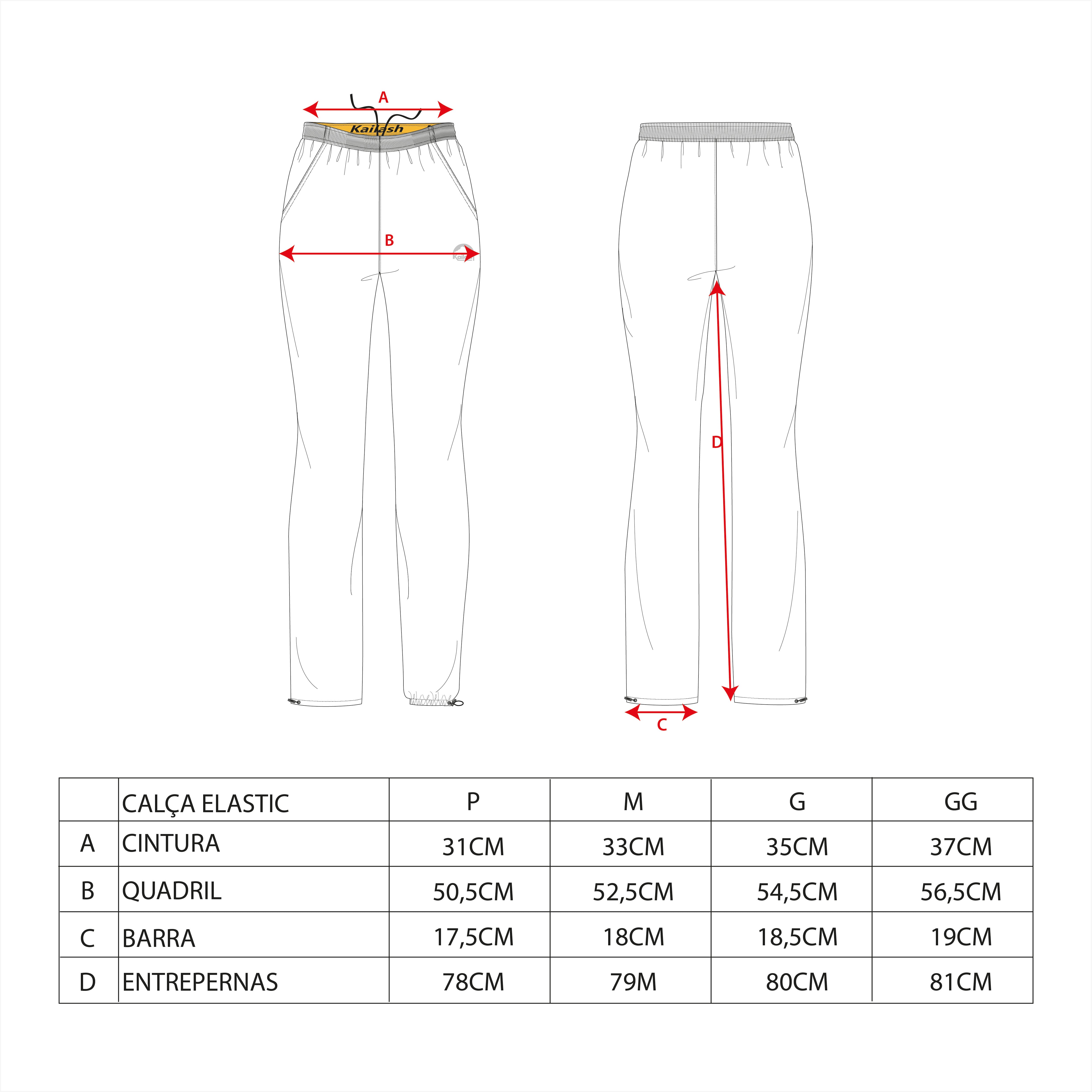 CALÇA CORTA-VENTO ELASTIC FEMININO - Kailash CALÇA CORTA-VENTO ELASTIC FEMININO - Kailash