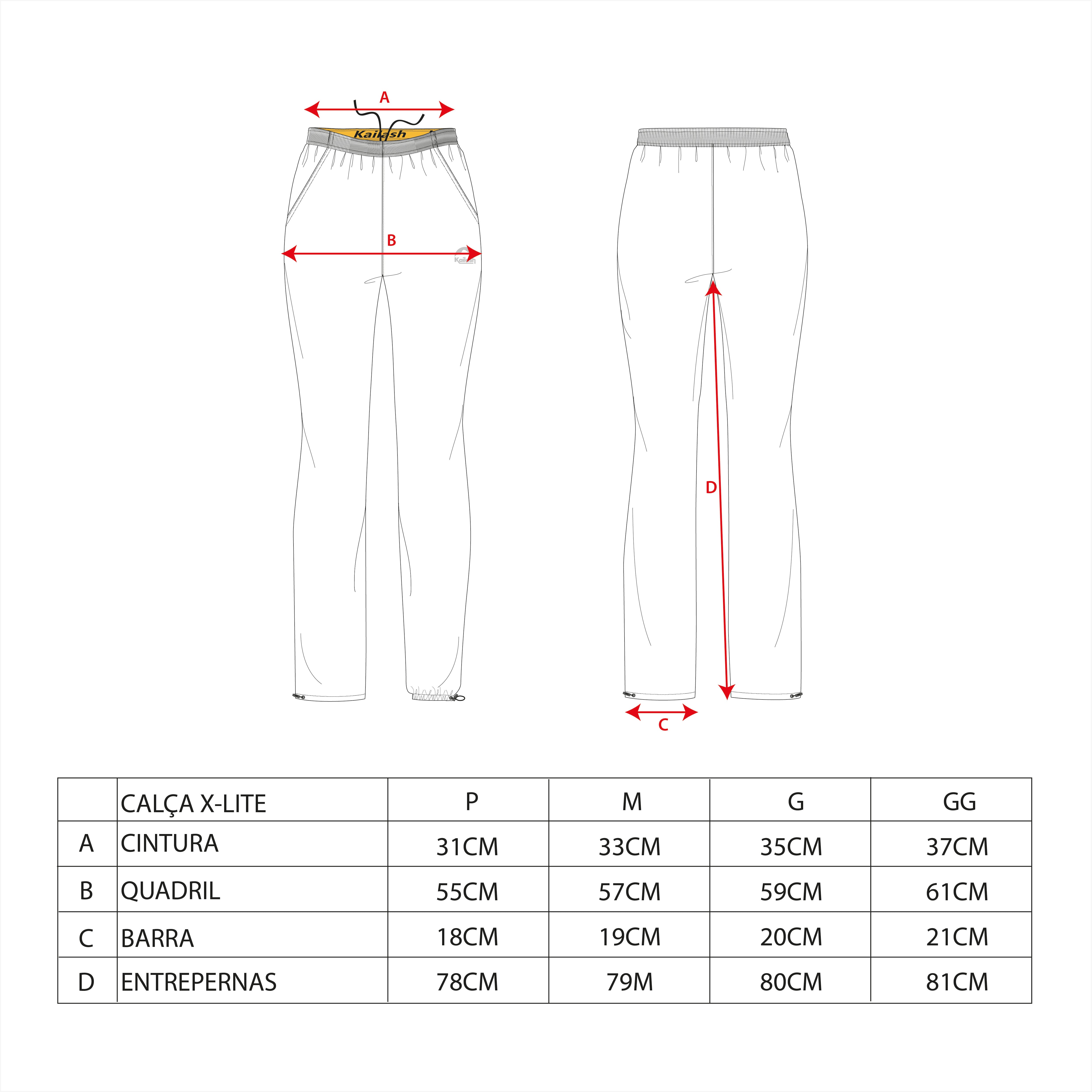CALÇA CORTA-VENTO X-LITE FEMININO - Kailash CALÇA CORTA-VENTO X-LITE FEMININO - Kailash
