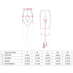 CALÇA KTR COMPRESSÃO PRO UNISSEX - Kailash CALÇA KTR COMPRESSÃO PRO UNISSEX - Kailash