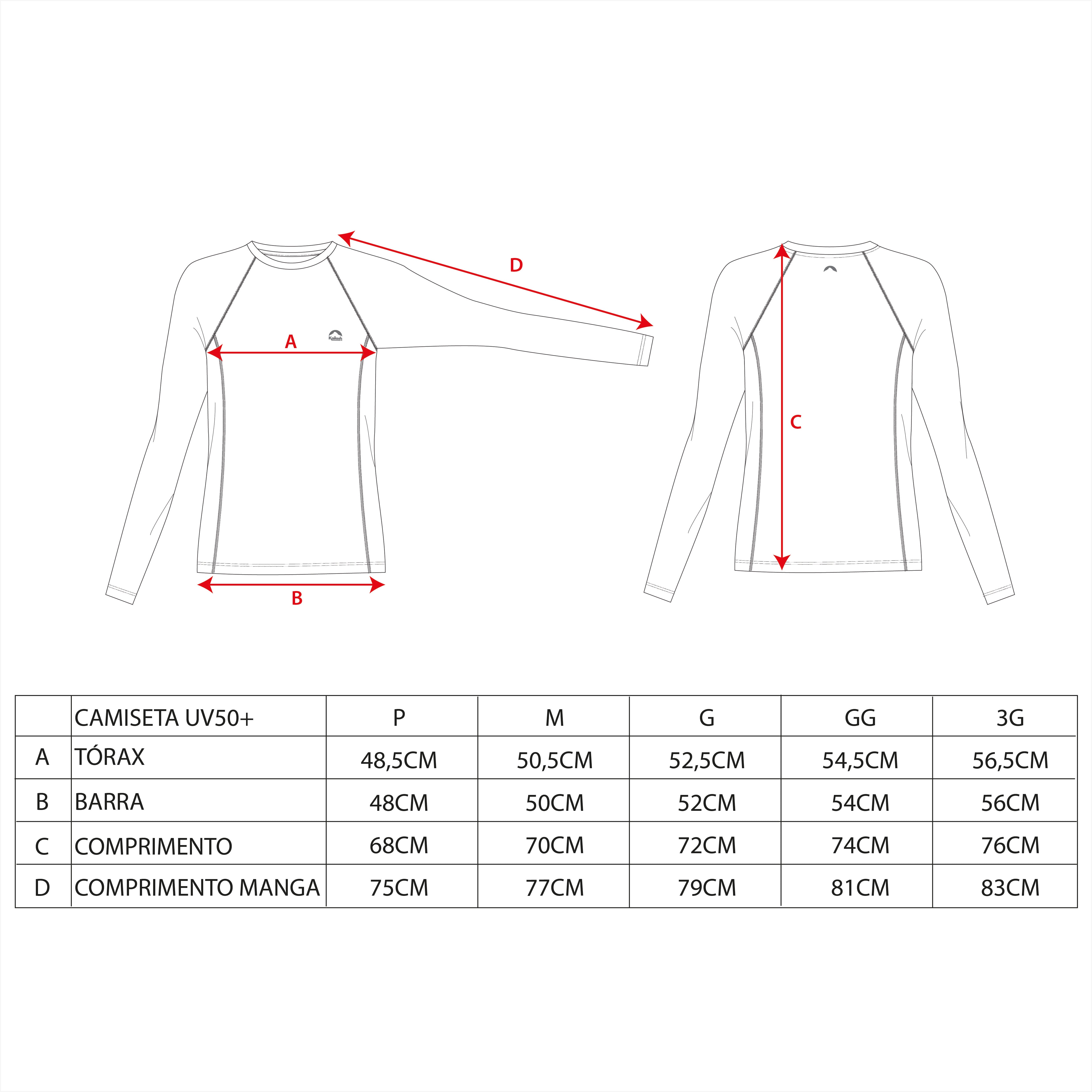 CAMISETA UV 50+ RUNNING ALL SEASON MASCULINO - Kailash CAMISETA UV 50+ RUNNING ALL SEASON MASCULINO - Kailash