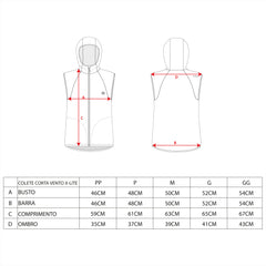 COLETE CORTA VENTO X-LITE WMN’S FEMININO - Kailash COLETE CORTA VENTO X-LITE WMN’S FEMININO - Kailash
