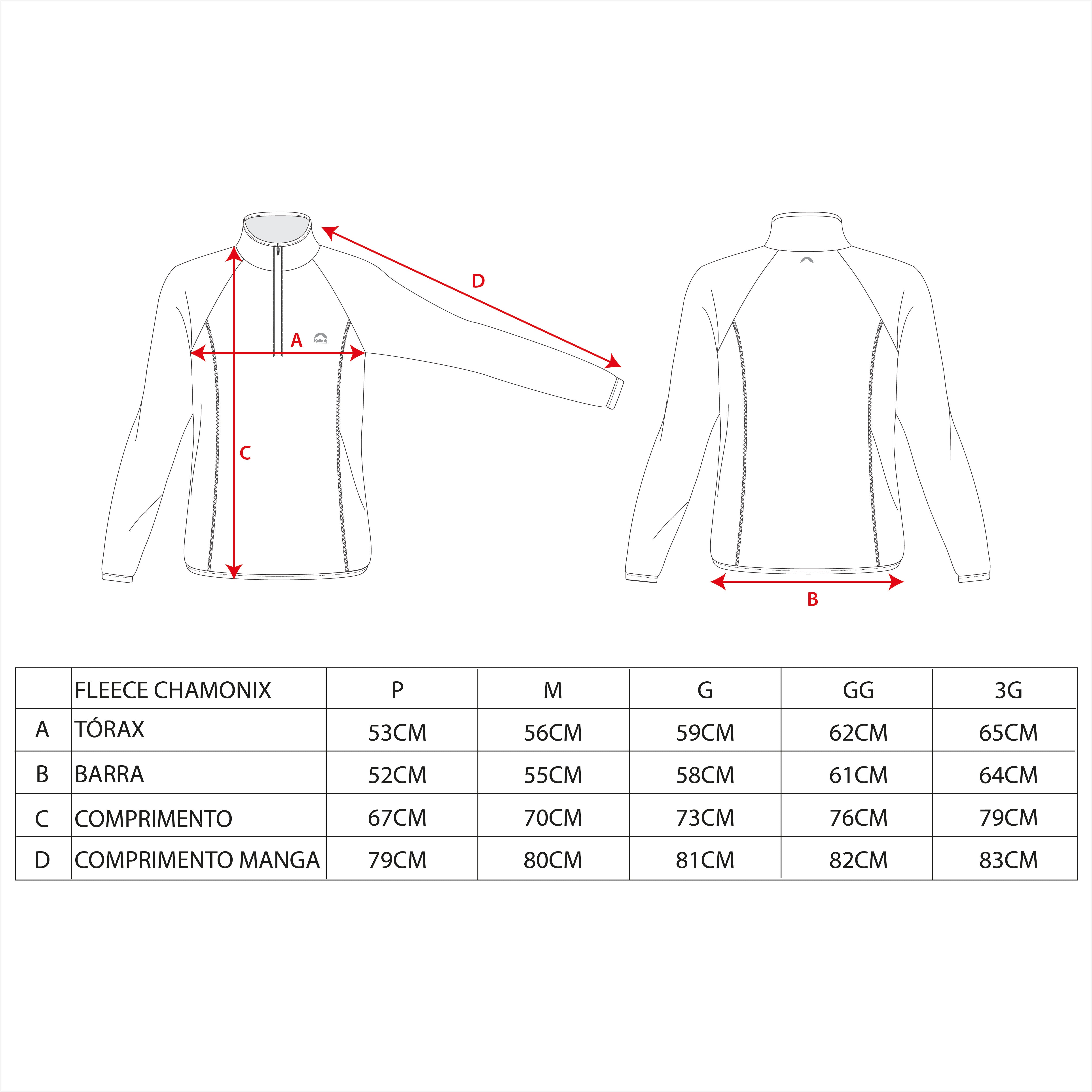 JAQUETA FLEECE CHAMONIX X-LITE MASCULINO - Kailash JAQUETA FLEECE CHAMONIX X-LITE MASCULINO - Kailash