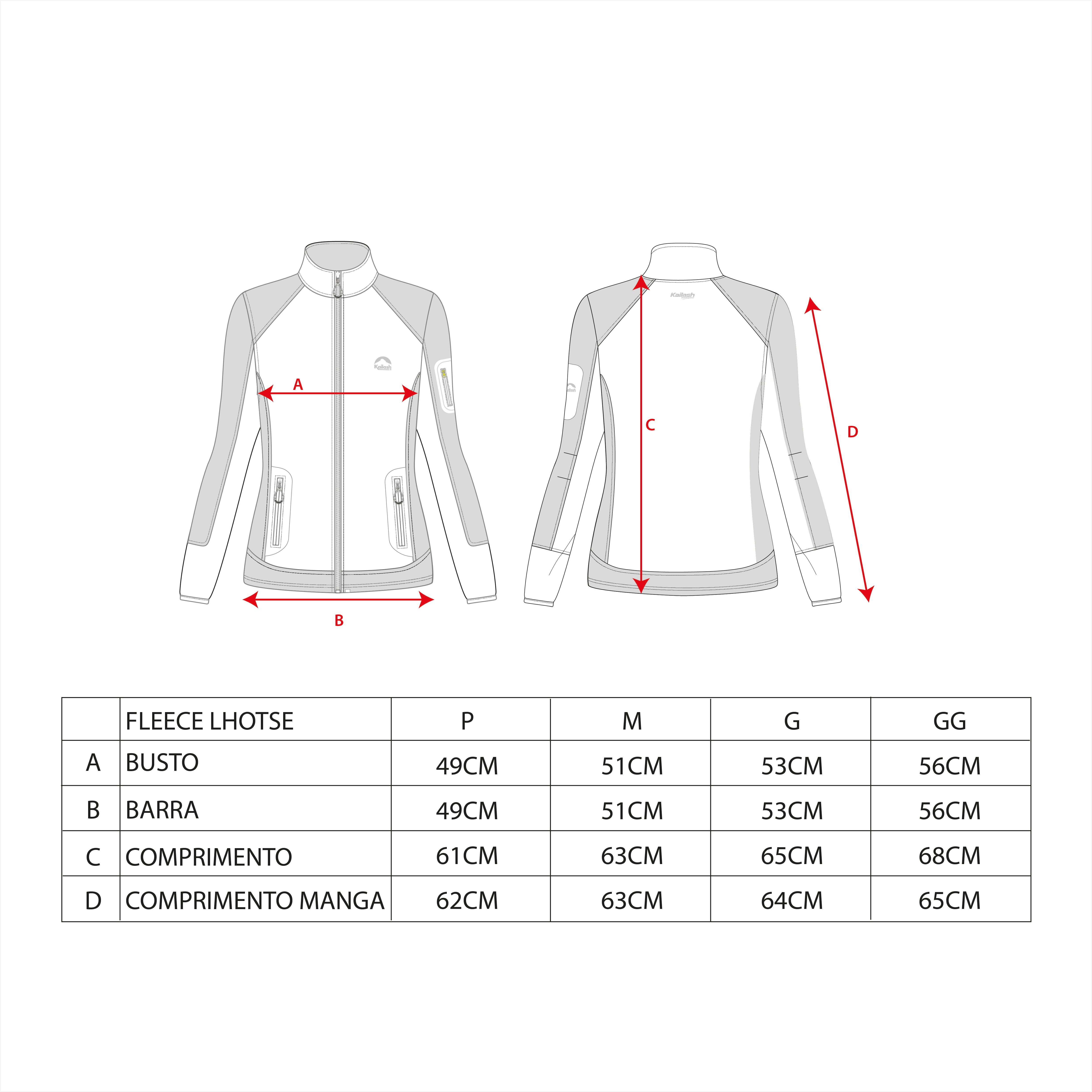 JAQUETA FLEECE LHOTSE FEMININO - Kailash JAQUETA FLEECE LHOTSE FEMININO - Kailash