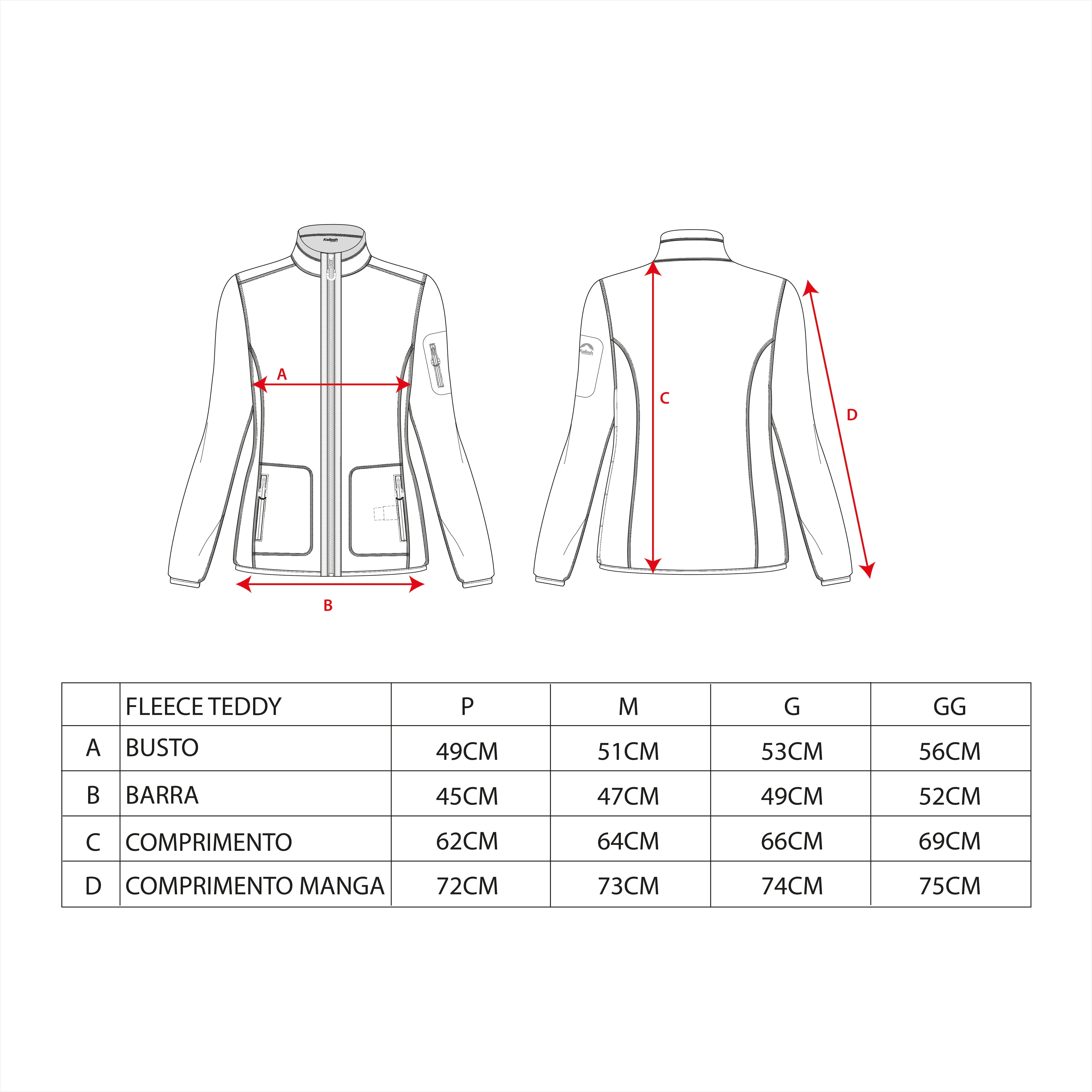 JAQUETA FLEECE TEDDY FEMININO - Kailash JAQUETA FLEECE TEDDY FEMININO - Kailash