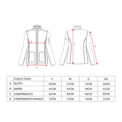 JAQUETA FLEECE TEDDY FEMININO - Kailash JAQUETA FLEECE TEDDY FEMININO - Kailash