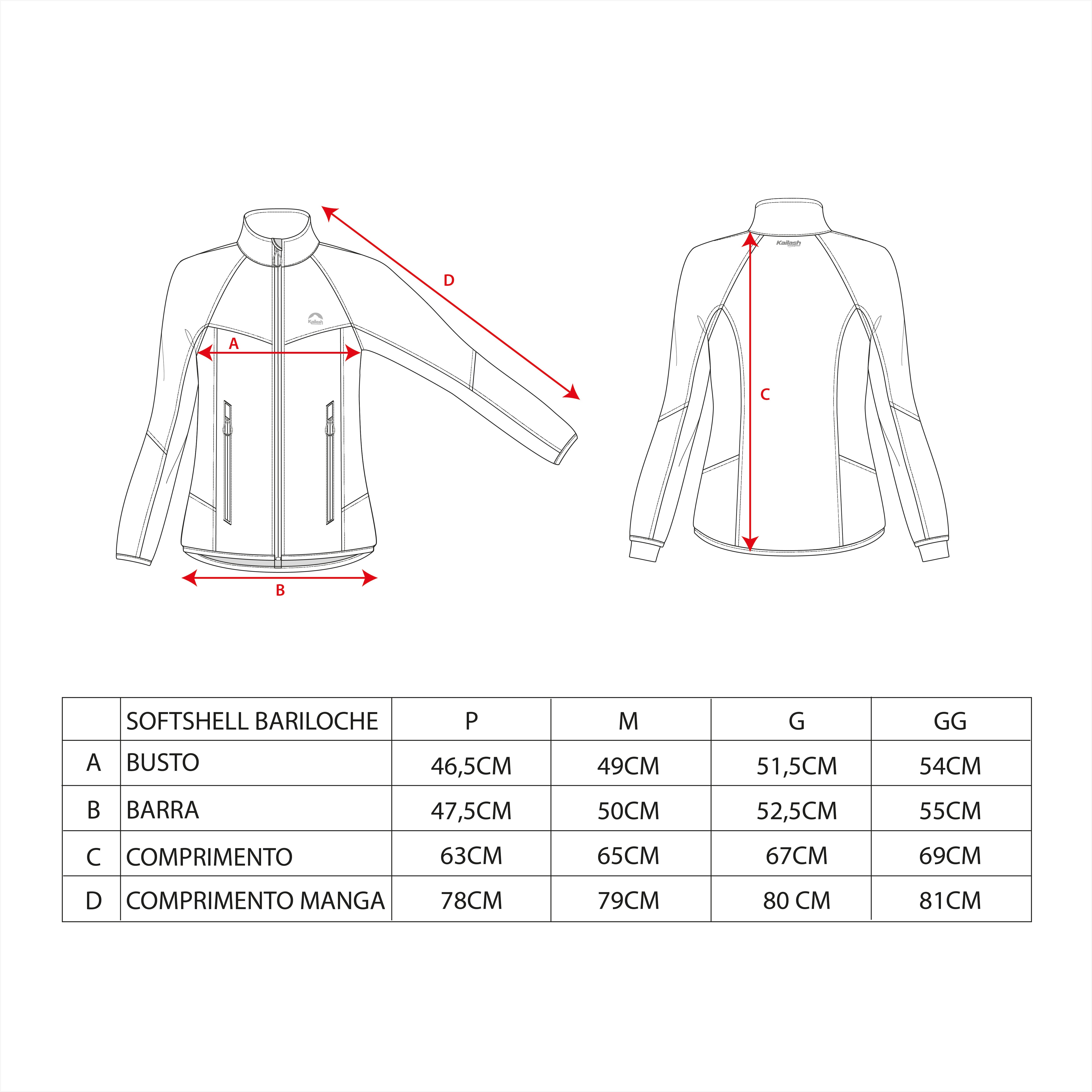 JAQUETA SOFTSHELL BARILOCHE FEMININO - Kailash JAQUETA SOFTSHELL BARILOCHE FEMININO - Kailash