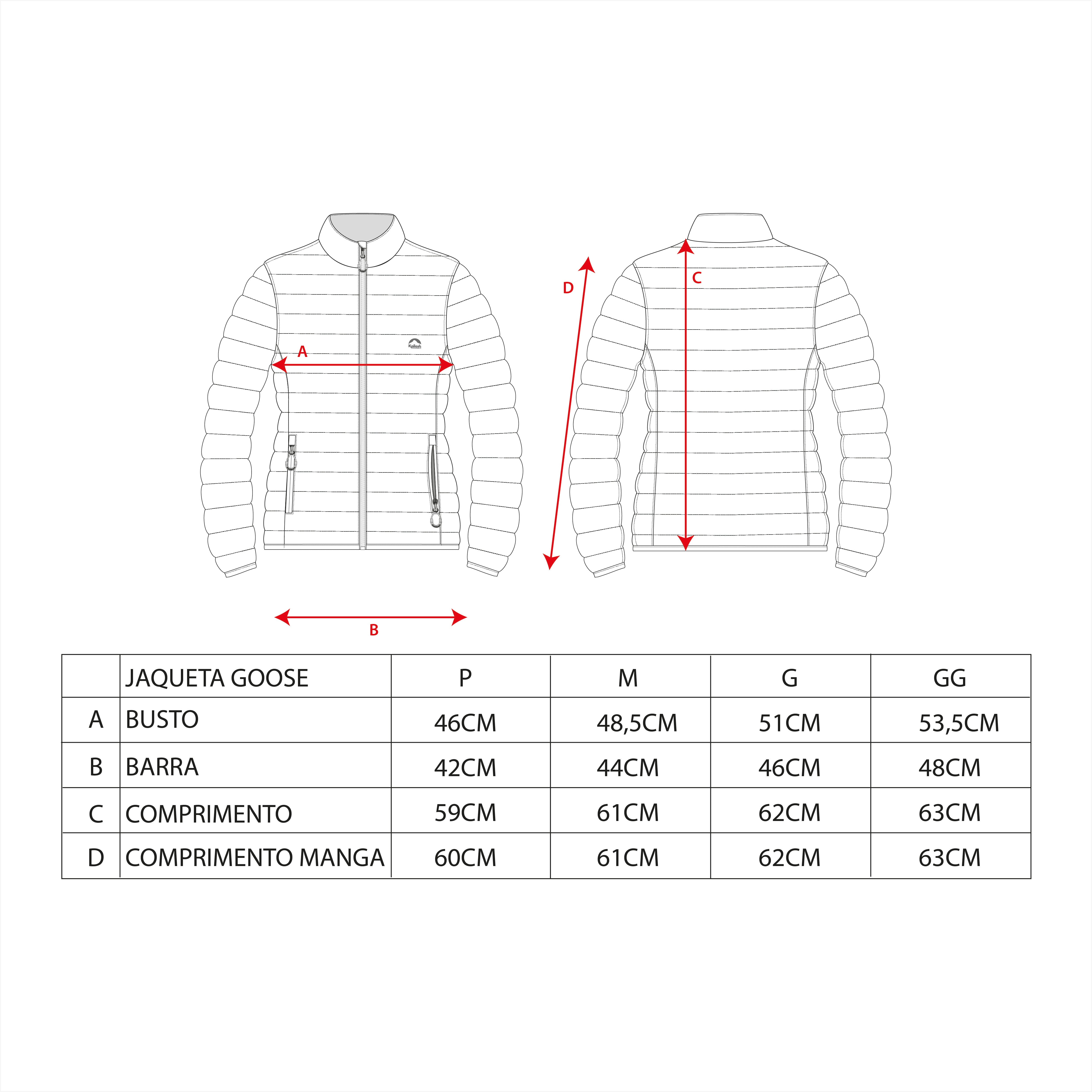 JAQUETA GOOSE DOWN PUFFER FEMININO - Kailash JAQUETA GOOSE DOWN PUFFER FEMININO - Kailash