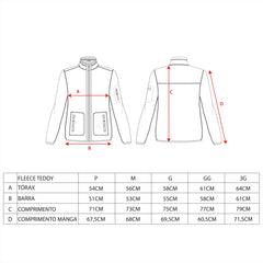 JAQUETA FLEECE TEDDY MASCULINO - Kailash JAQUETA FLEECE TEDDY MASCULINO - Kailash