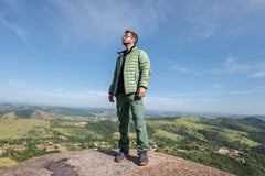 JAQUETA PUFFER DUPLA FACE PLUMA GANSO MASCULINO - Kailash JAQUETA PUFFER DUPLA FACE PLUMA GANSO MASCULINO - Kailash