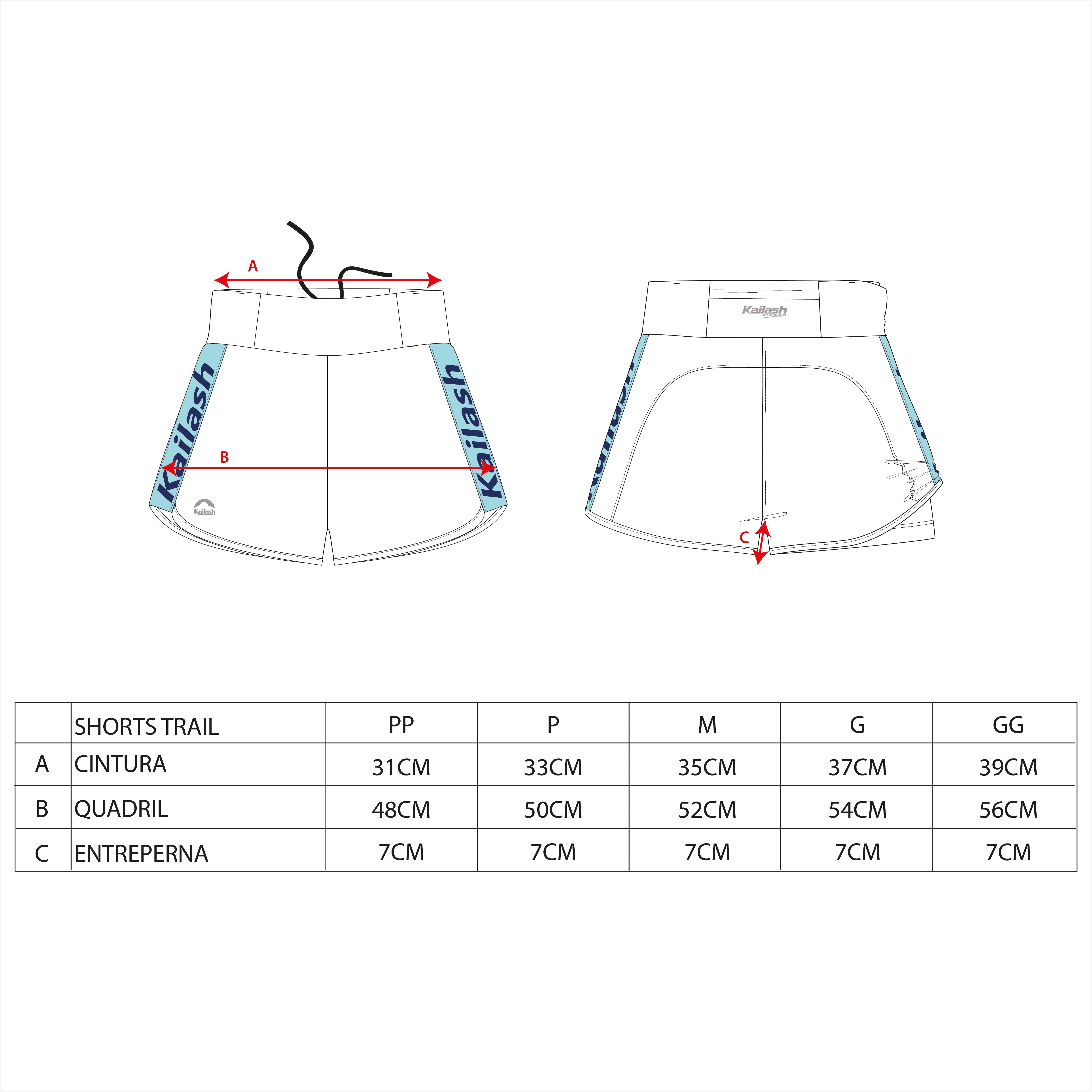 SHORTS TRAIL WMN´S FEMININO - Kailash SHORTS TRAIL WMN´S FEMININO - Kailash