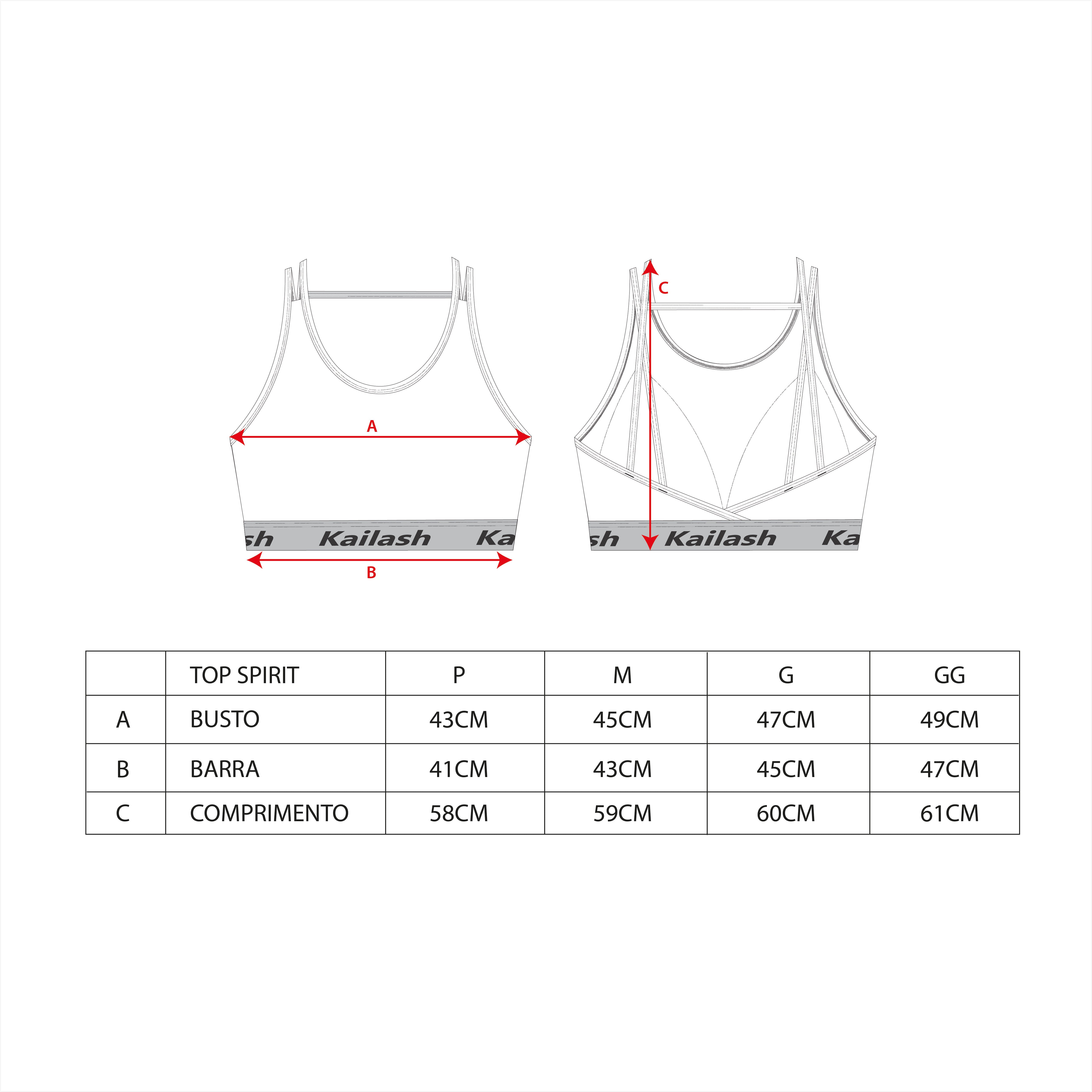 TOP SPIRIT FEMININO - Kailash TOP SPIRIT FEMININO - Kailash