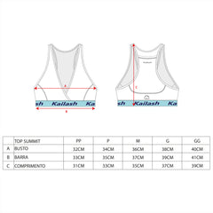 TOP SUMMIT WMN'S FEMININO - Kailash TOP SUMMIT WMN'S FEMININO - Kailash