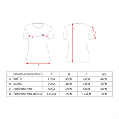 CAMISETA RUNNING BASIC FEMININO - Kailash