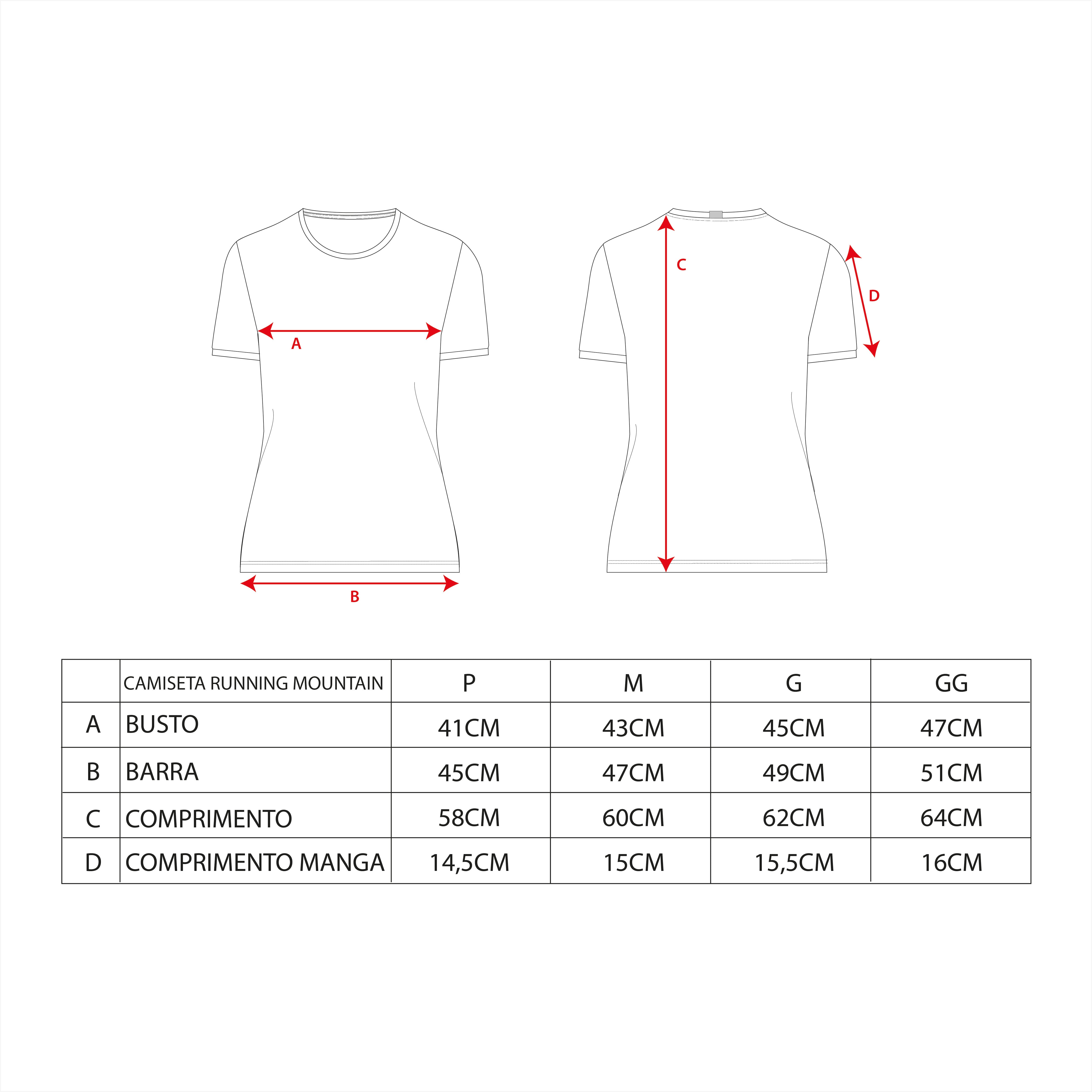 CAMISETA RUNNING MOUNTAIN FEMININO - Kailash