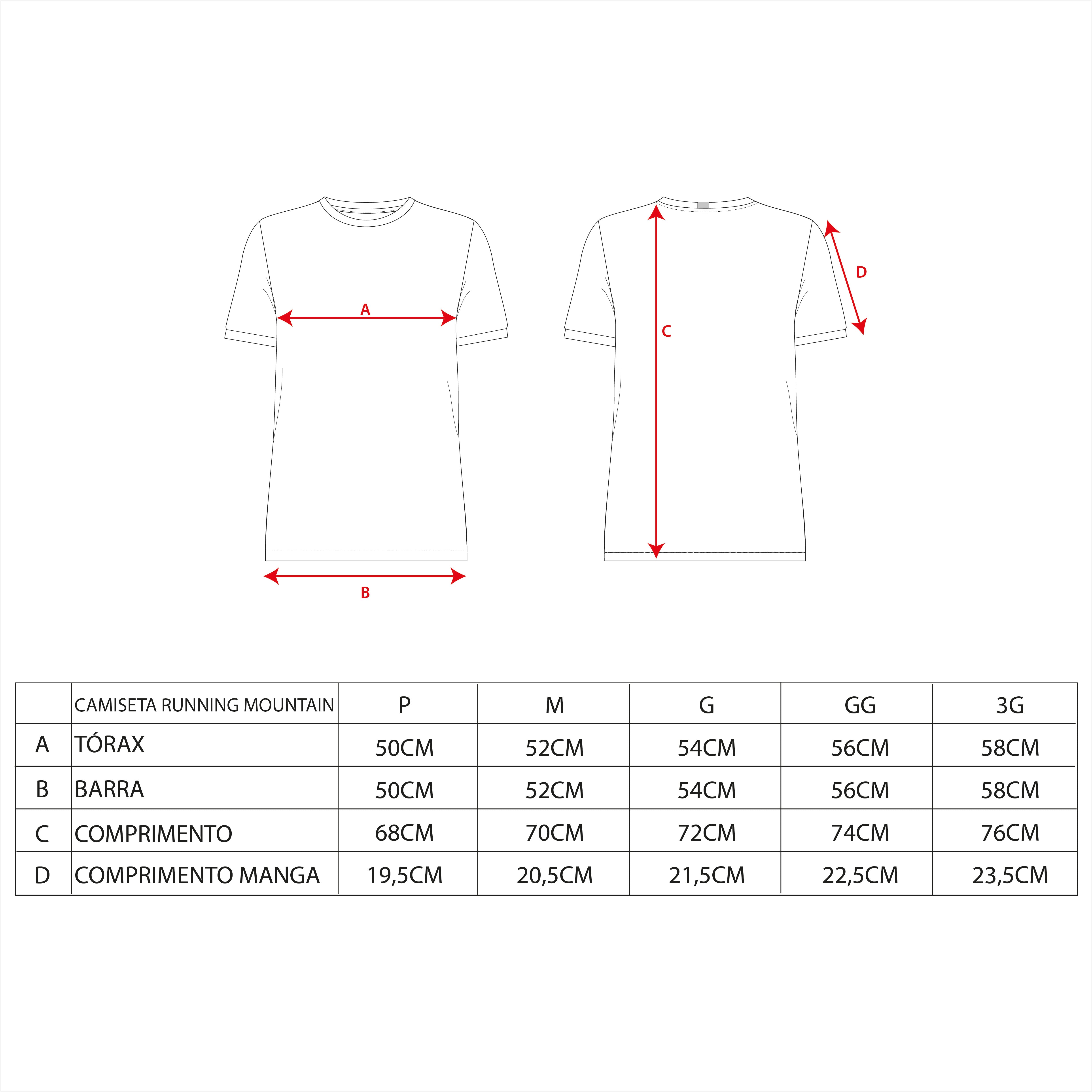 CAMISETA RUNNING MOUNTAIN MASCULINO - Kailash