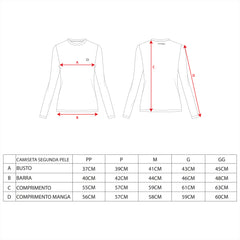 BLUSA SEGUNDA PELE WARM FEMININO - Kailash