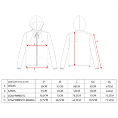 CORTA VENTO AEOLUS X-LITE MASCULINO