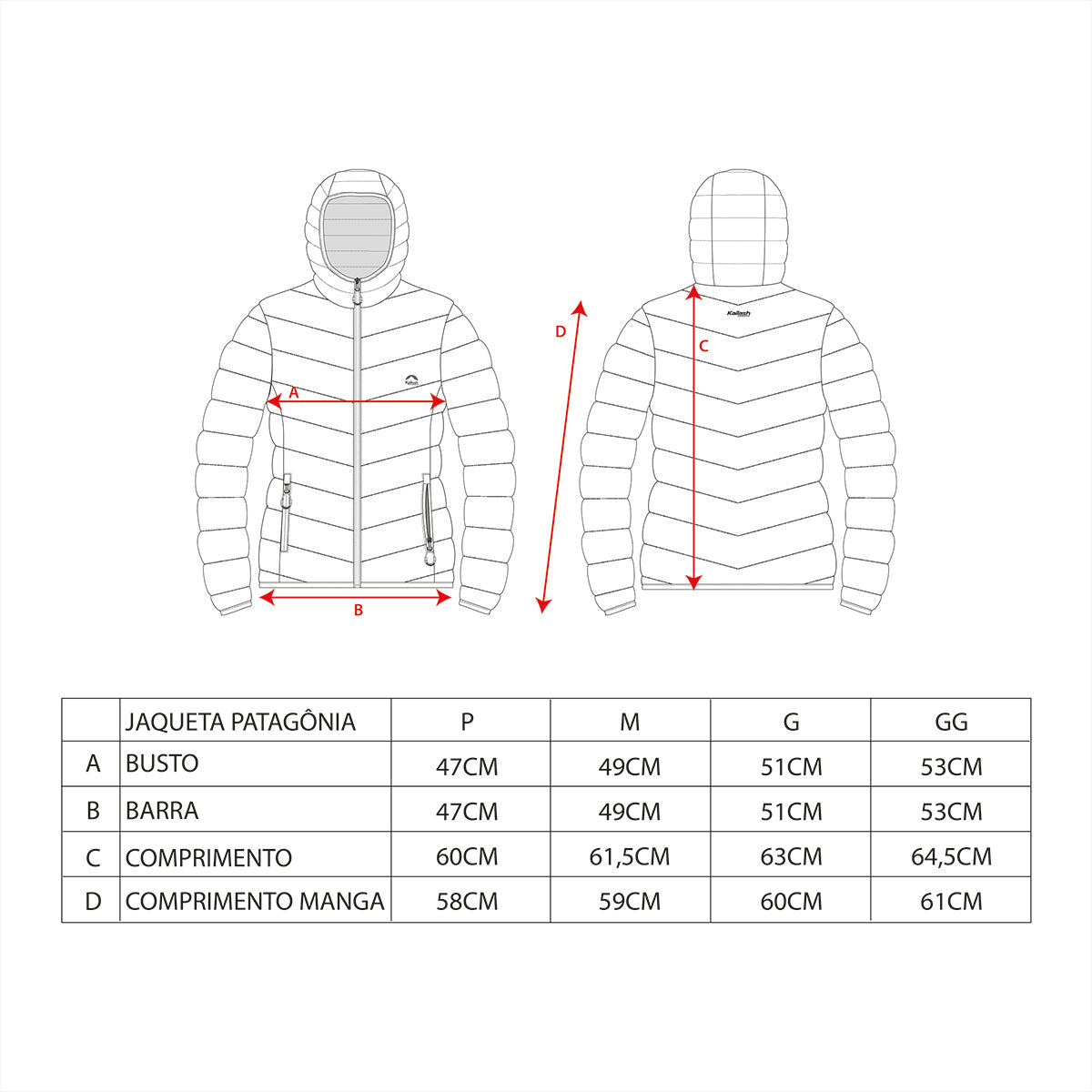 JAQUETA PUFFER PATAGÔNIA FEMININO - Kailash