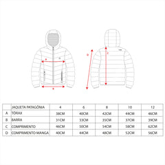 JAQUETA PUFFER DOUBLE PATAGÔNIA SINTÉTICA INFANTIL - Kailash