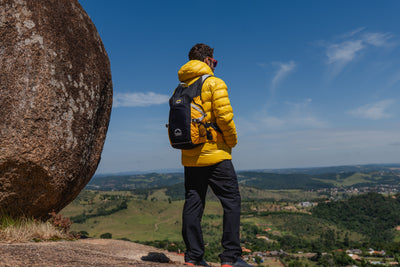 Jaqueta Puffer Masculina Double Patagônia Sintética