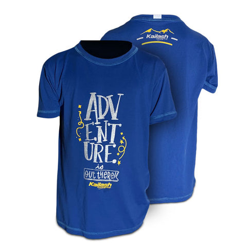 Camiseta Adventure Manga Curta Kids