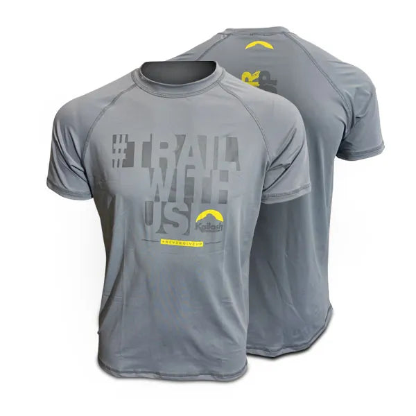Camiseta TRAIL COOL - Gray Collection Masc.