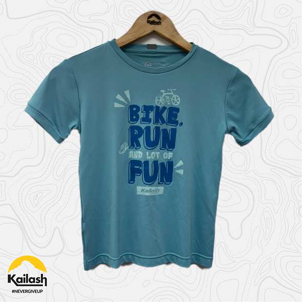 Camiseta Running Manga curta Kids