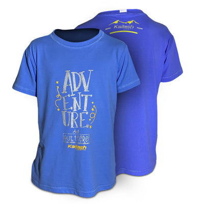 Camiseta Adventure Manga Curta Kids