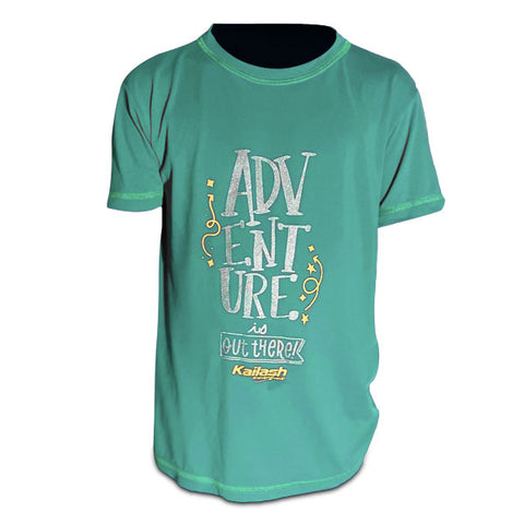 Camiseta Adventure Manga Curta Kids